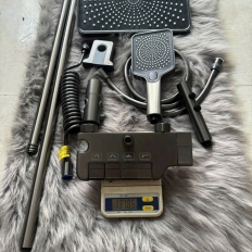 Sen cây phím đàn 4 phím sơn tĩnh điện xám hình bầu 1122