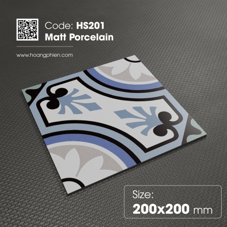 Matt Porcelain | 200x200mm | MÃ HS201