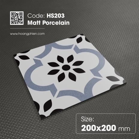 Matt Porcelain | 200x200mm | MÃ HS203