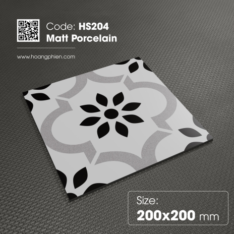 Matt Porcelain | 200x200mm | MÃ HS204