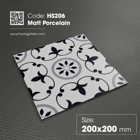 Matt Porcelain | 200x200mm | MÃ HS206
